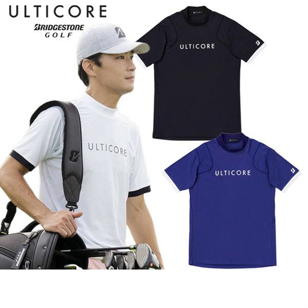 女性高頸襯衫，Ulticore Bridgestone高爾夫2025春季/夏季新高爾夫服裝