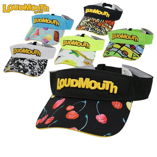 Sun visor for men and women Loudmouth golf LOUDMOUTH GOLF Japanese genuine product Japanese standard 2025 Spring/Summer new golf