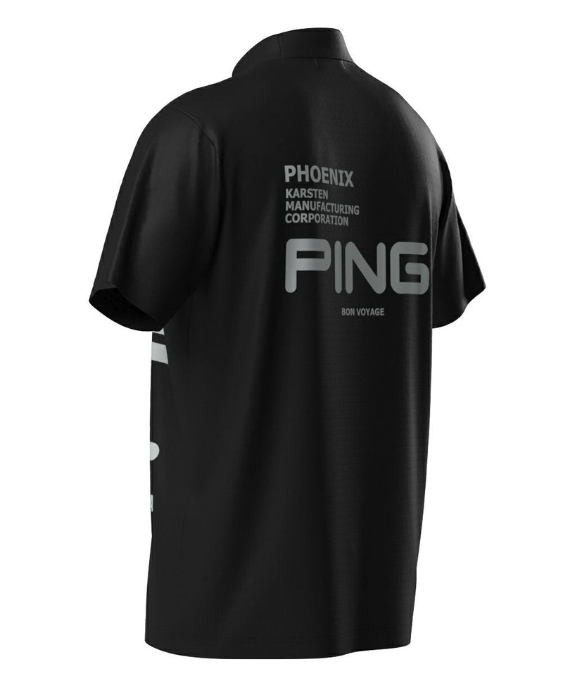 High Neck Shirt Men's Ping PING 2025 Spring/Summer New Golf Wear