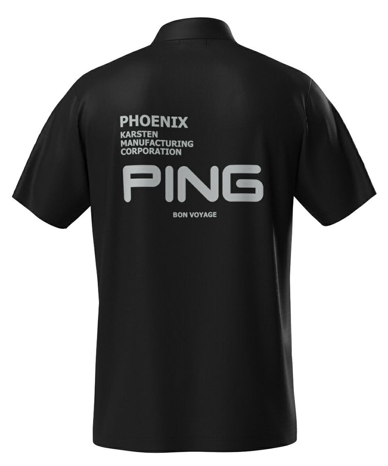 High Neck Shirt Men's Ping PING 2025 Spring/Summer New Golf Wear