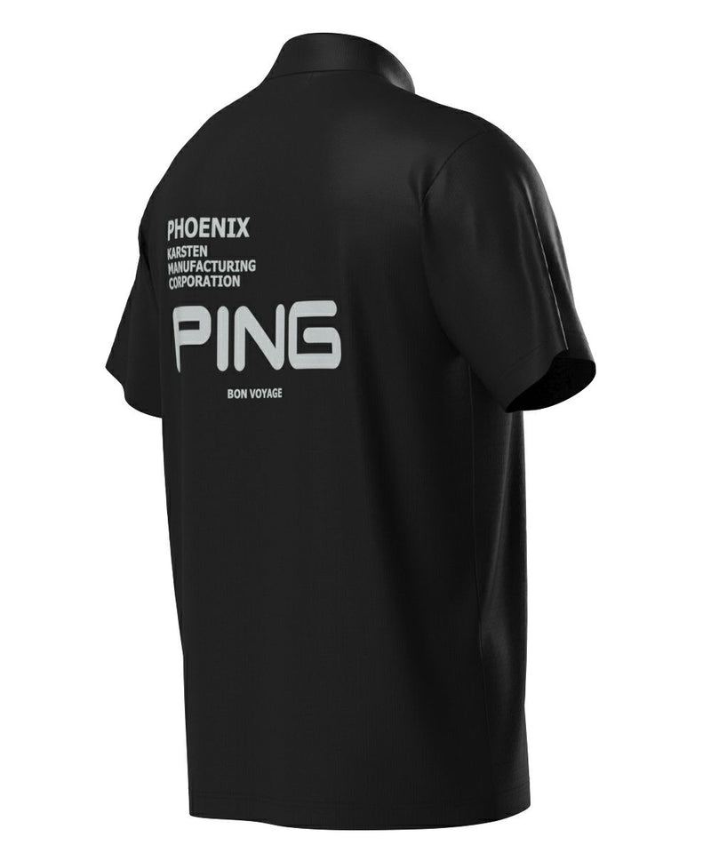 High Neck Shirt Men's Ping PING 2025 Spring/Summer New Golf Wear