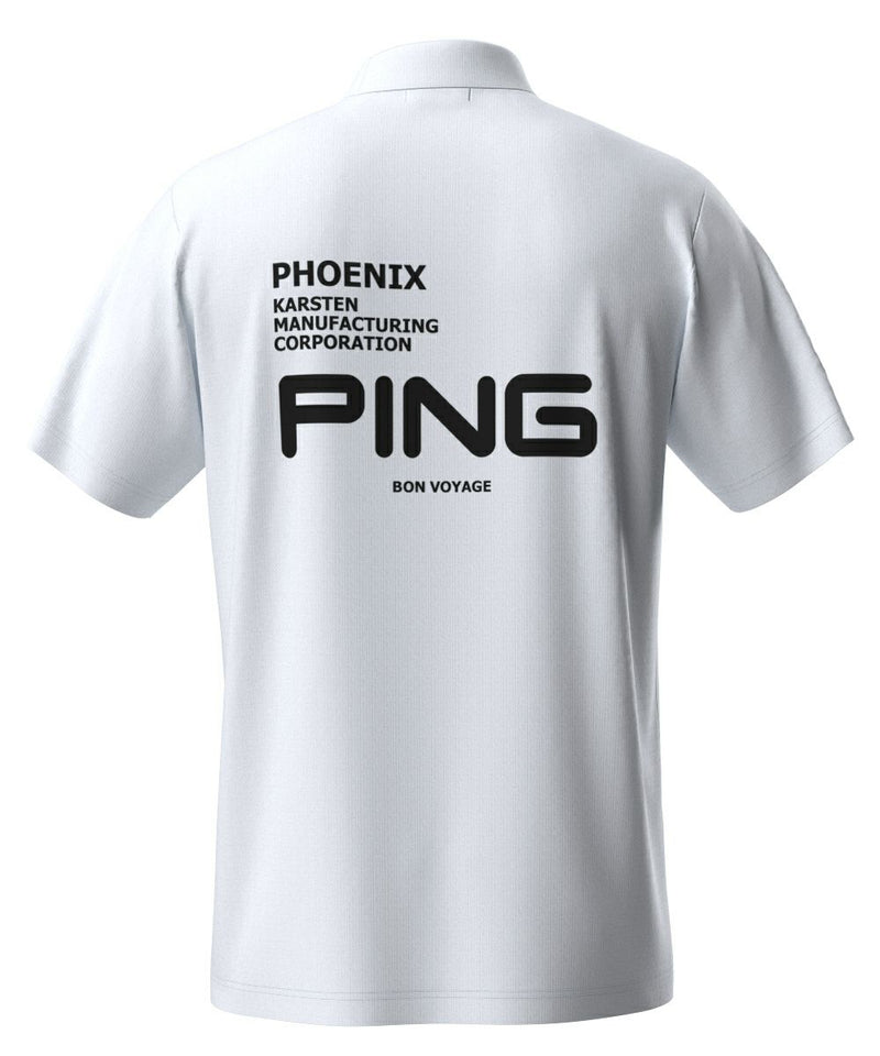 High Neck Shirt Men's Ping PING 2025 Spring/Summer New Golf Wear