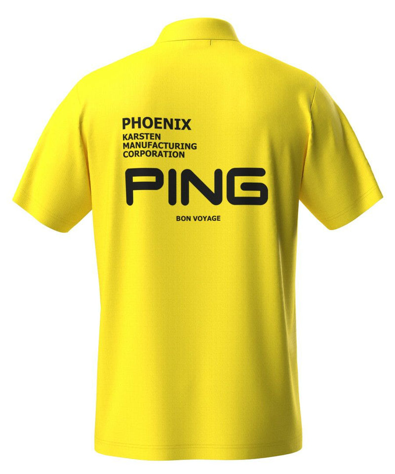 High Neck Shirt Men's Ping PING 2025 Spring/Summer New Golf Wear