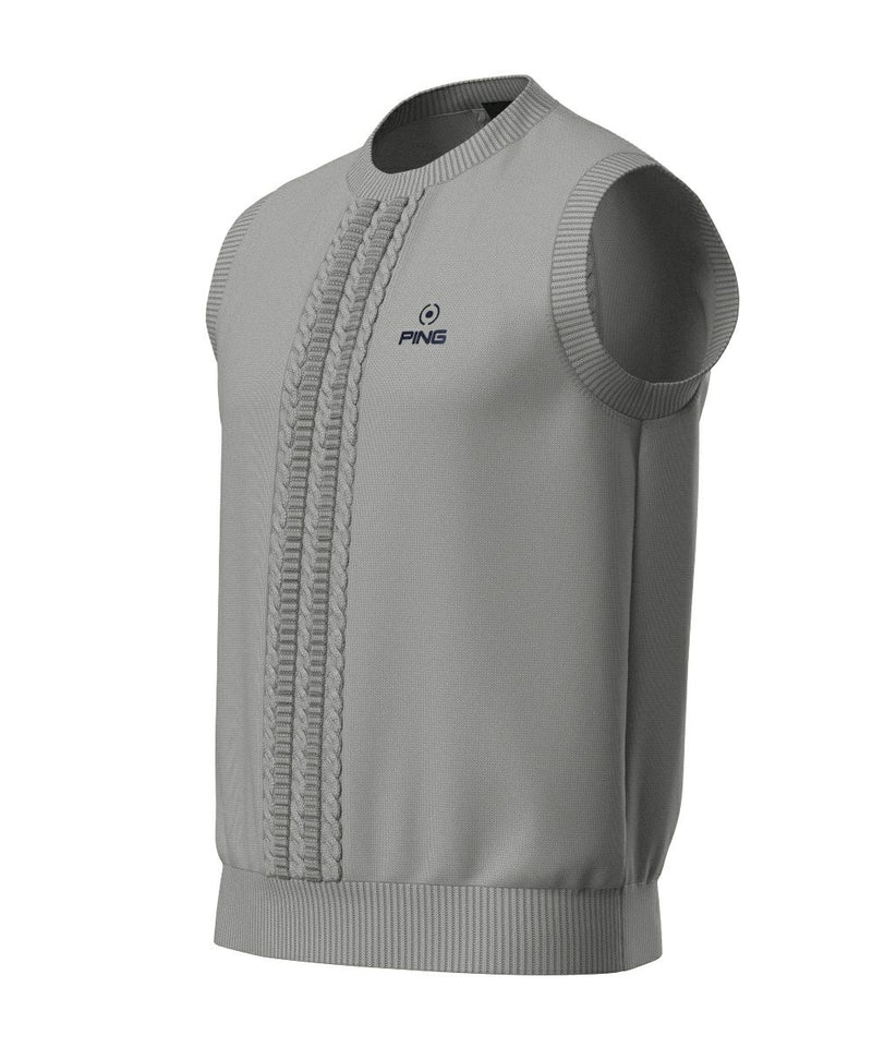 knitVest  Men's Ping PING 2025 Spring/Summer New Golf Wear