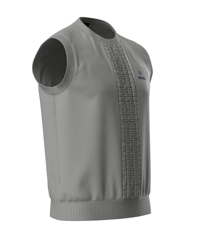 knitVest  Men's Ping PING 2025 Spring/Summer New Golf Wear