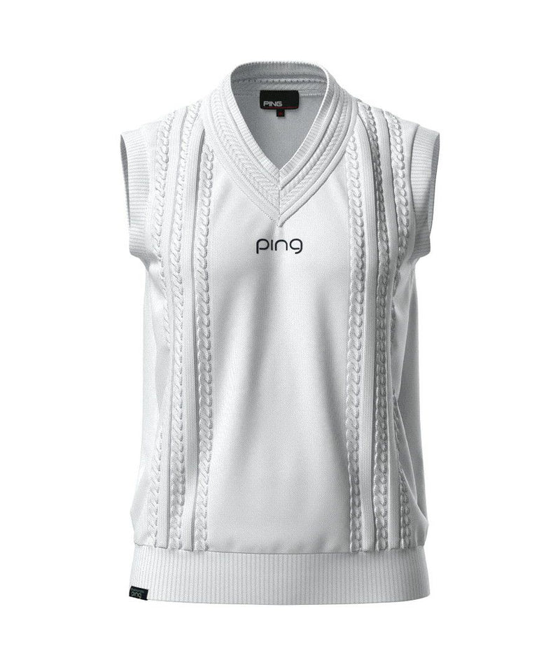 knitVest  Women's Ping PING 2025 Spring/Summer New Golf Wear