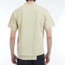 男士高脖子襯衫海軍上將高爾夫高爾夫高爾夫日本官方高爾夫服裝