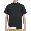 男士高脖子襯衫海軍上將高爾夫高爾夫高爾夫日本官方高爾夫服裝