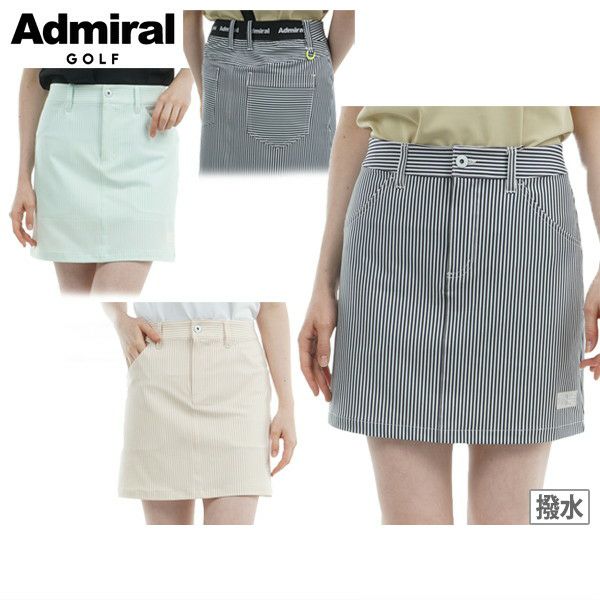 Women's Skirt Admiral Golf Japan Genuine Product 2025 Spring/Summer New Golf Wear