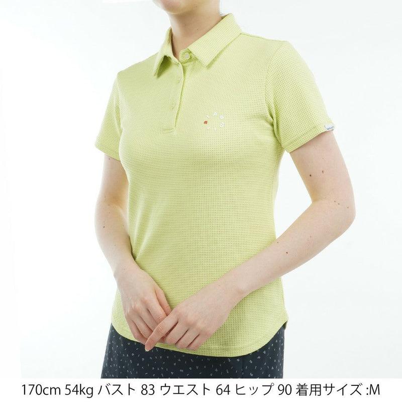 女子polo衬衫日本海军上将高尔夫球纯产品2025春季/夏季新高尔夫服装