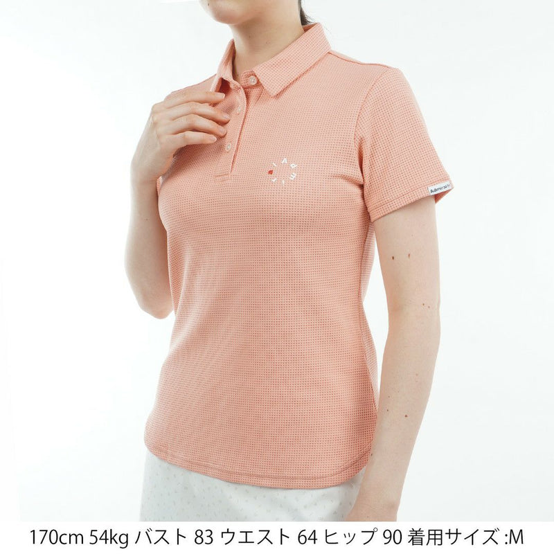 女子polo衬衫日本海军上将高尔夫球纯产品2025春季/夏季新高尔夫服装