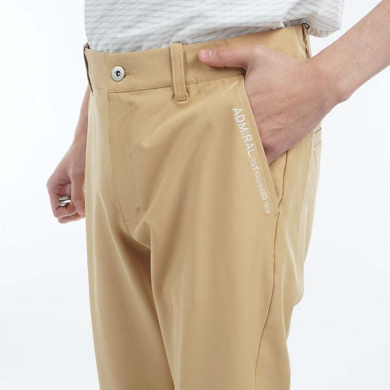 Men's Pants Admiral Golf Admiral Golf Japan Official Product 2025 Spring/Summer New Golf Wear