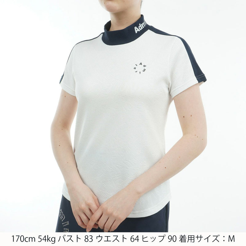 High neck shirt for women Admiral Golf Japan genuine product 2025 Spring/Summer New Golf Wear