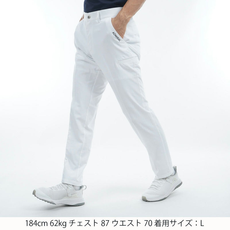 Men's Pants Admiral Golf Admiral Golf Japan Official Product 2025 Spring/Summer New Golf Wear