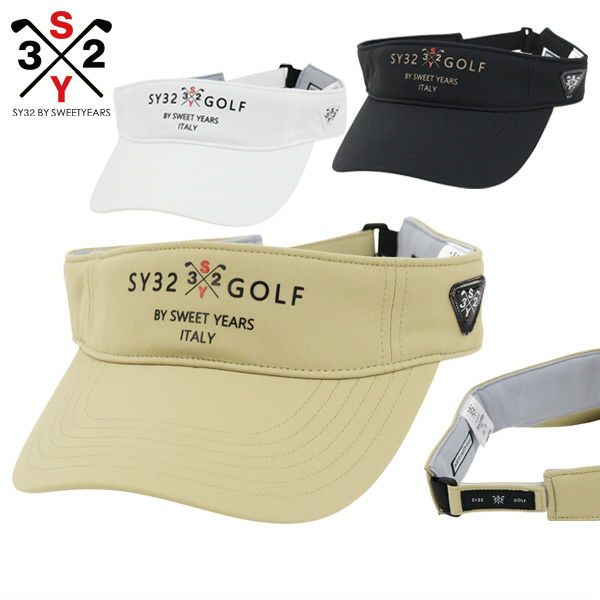 남성과 여성을위한 선 바이저 Sy32 Sweet Years Golf Sweet Years Golf Japan Genuine Product 2025 Spring/Summer New Golf