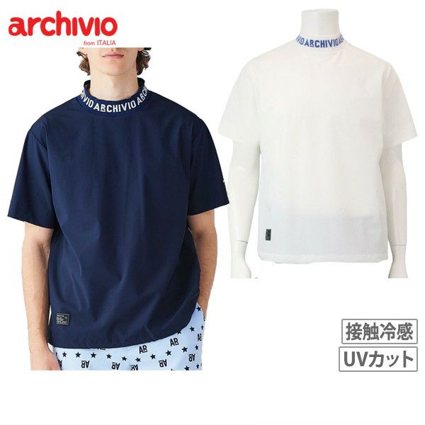 男士高頸襯衫Archivio Archivio 2025春季/夏季新高爾夫服裝