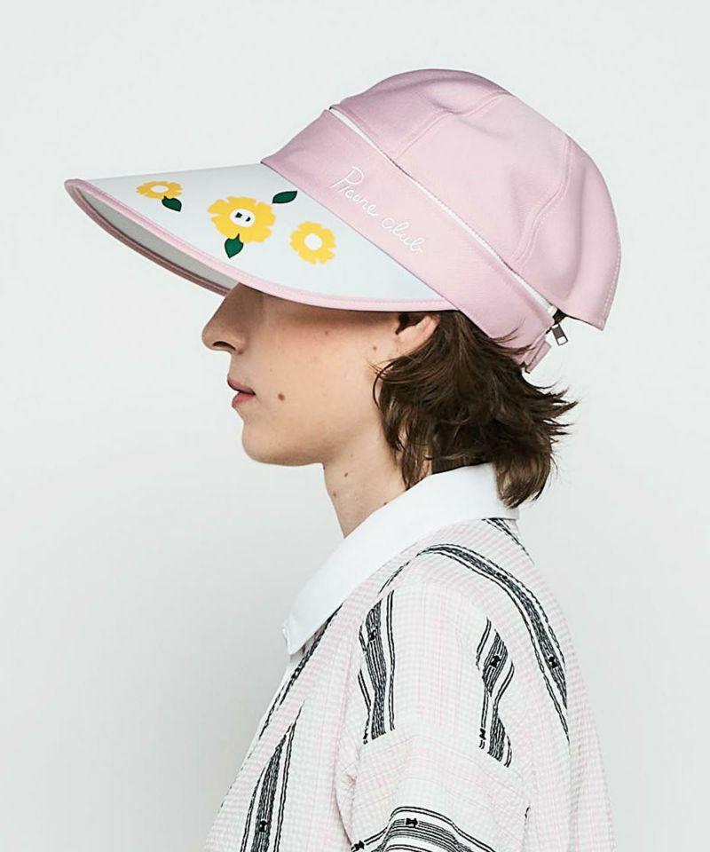 Cap that can also be used as a sun visor for women PICONE CLUB 2025 Spring/Summer New Golf