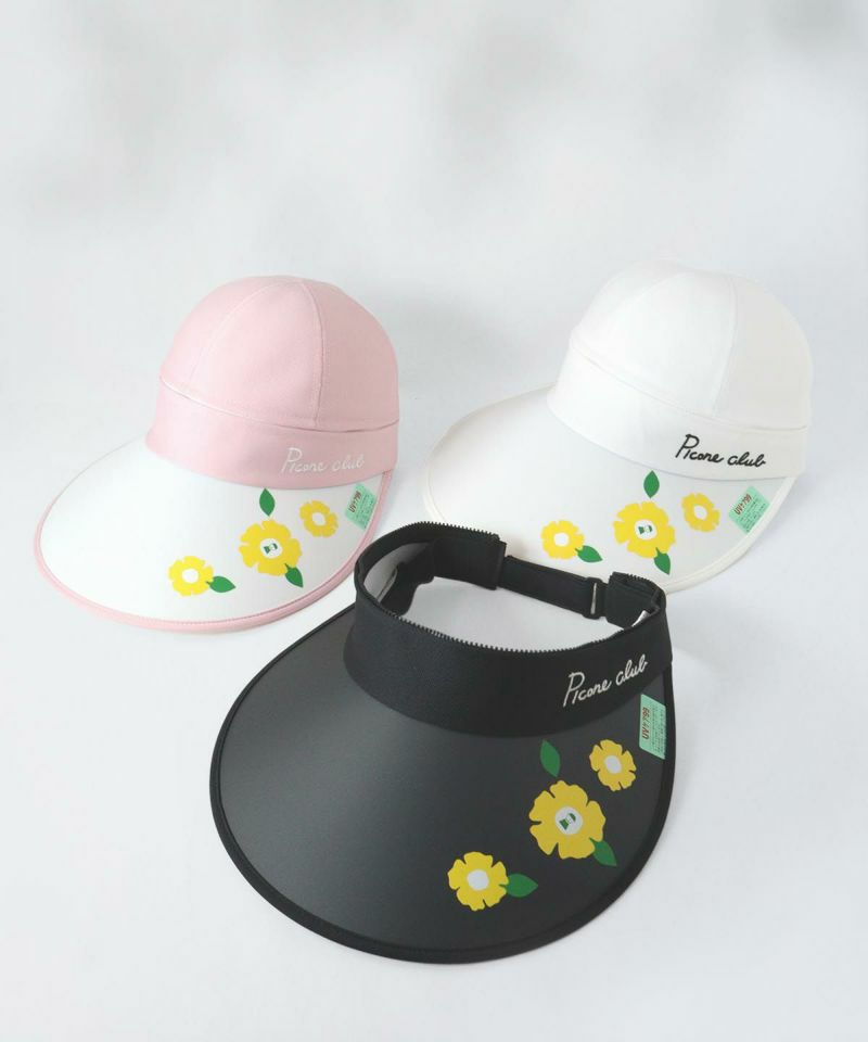 Cap that can also be used as a sun visor for women PICONE CLUB 2025 Spring/Summer New Golf