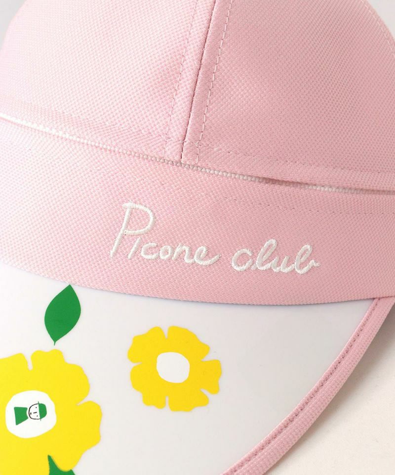 サンバイザーにもなるキャップ レディース ピッコーネクラブ PICONE CLUB 2025 春夏 新作 ゴルフ