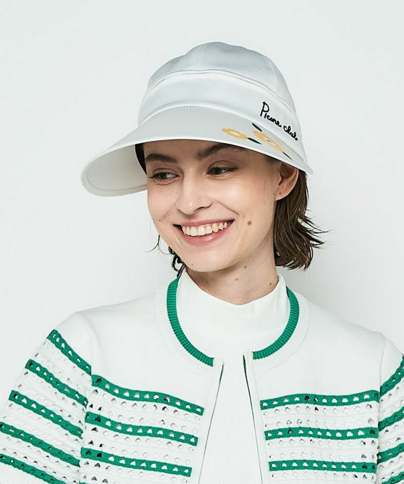 Cap that can also be used as a sun visor for women PICONE CLUB 2025 Spring/Summer New Golf