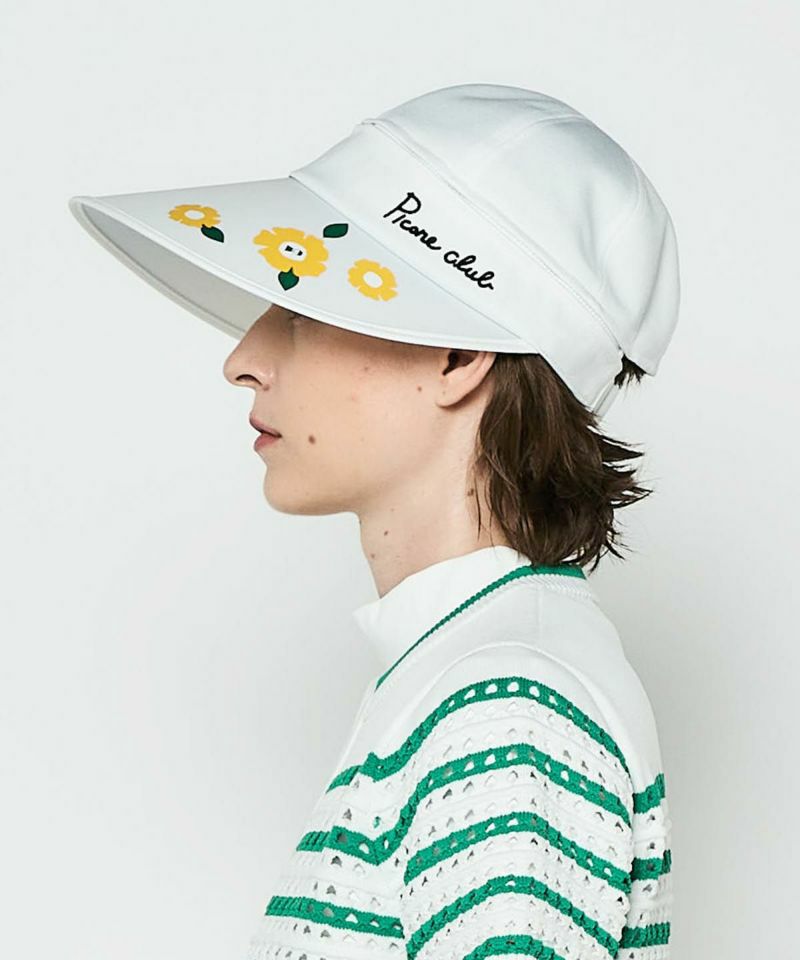 Cap that can also be used as a sun visor for women PICONE CLUB 2025 Spring/Summer New Golf