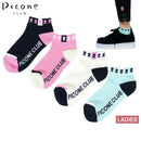 アンクル丈ソックス レディース ピッコーネクラブ PICONE CLUB  ゴルフ