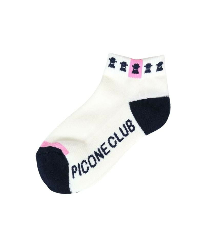 アンクル丈ソックス レディース ピッコーネクラブ PICONE CLUB 2025 春夏 新作 ゴルフ