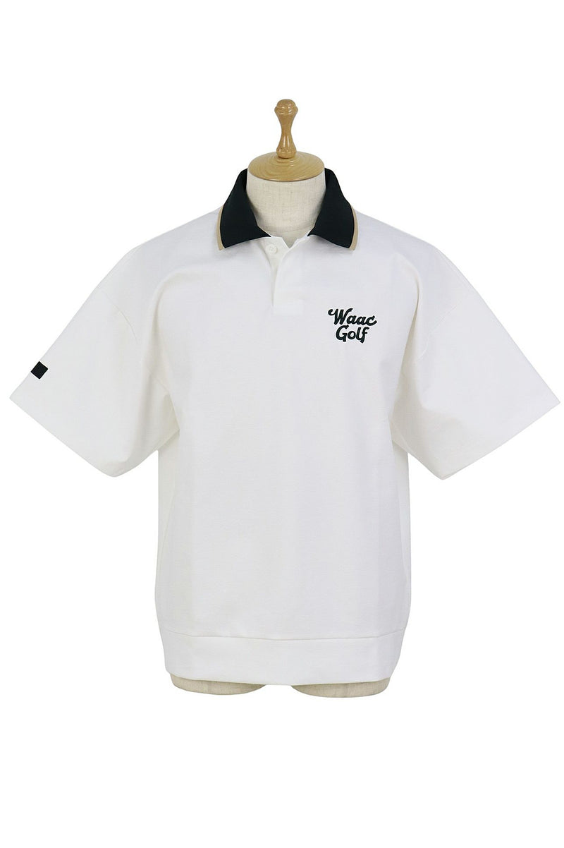 Men's Polo Shirt Wac WAAC Japanese Genuine Product 2025 Spring/Summer New Golf Wear