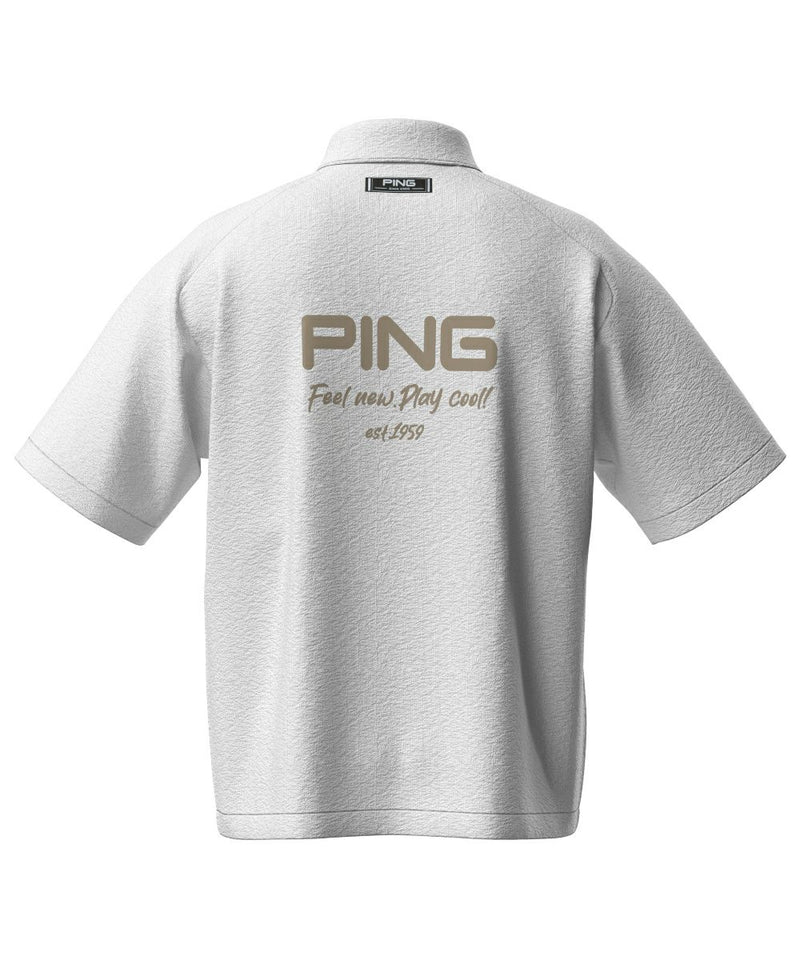 休閒襯衫男士ping Ping 2025春季/夏季新高爾夫服裝