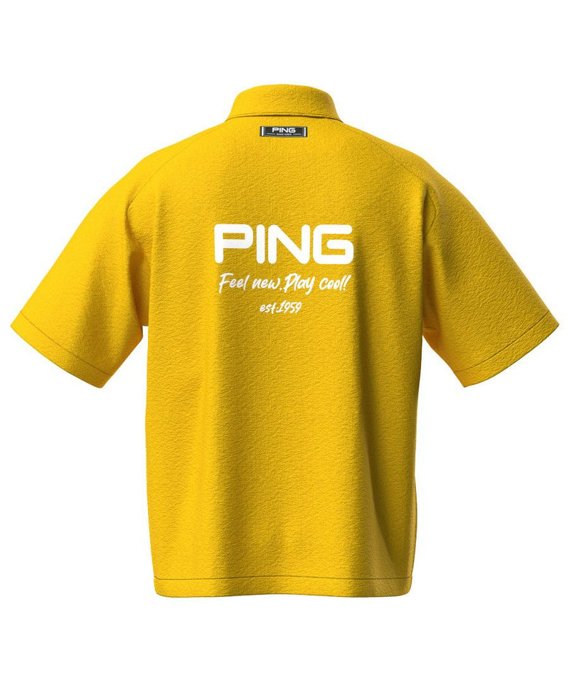 休閒襯衫男士ping Ping 2025春季/夏季新高爾夫服裝