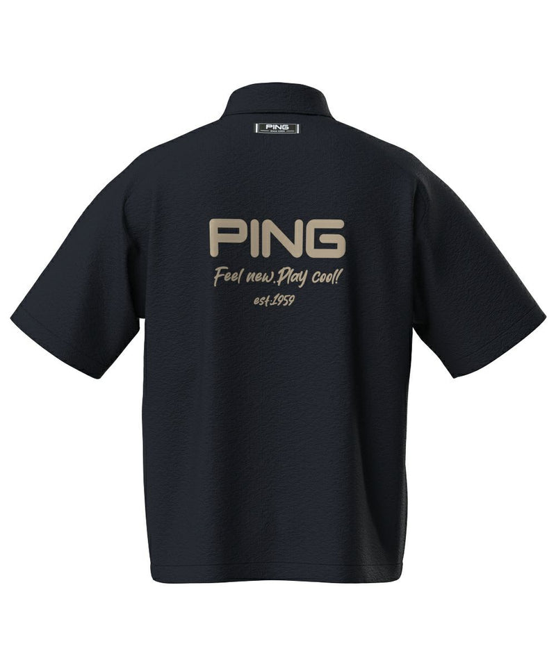 休閒襯衫男士ping Ping 2025春季/夏季新高爾夫服裝