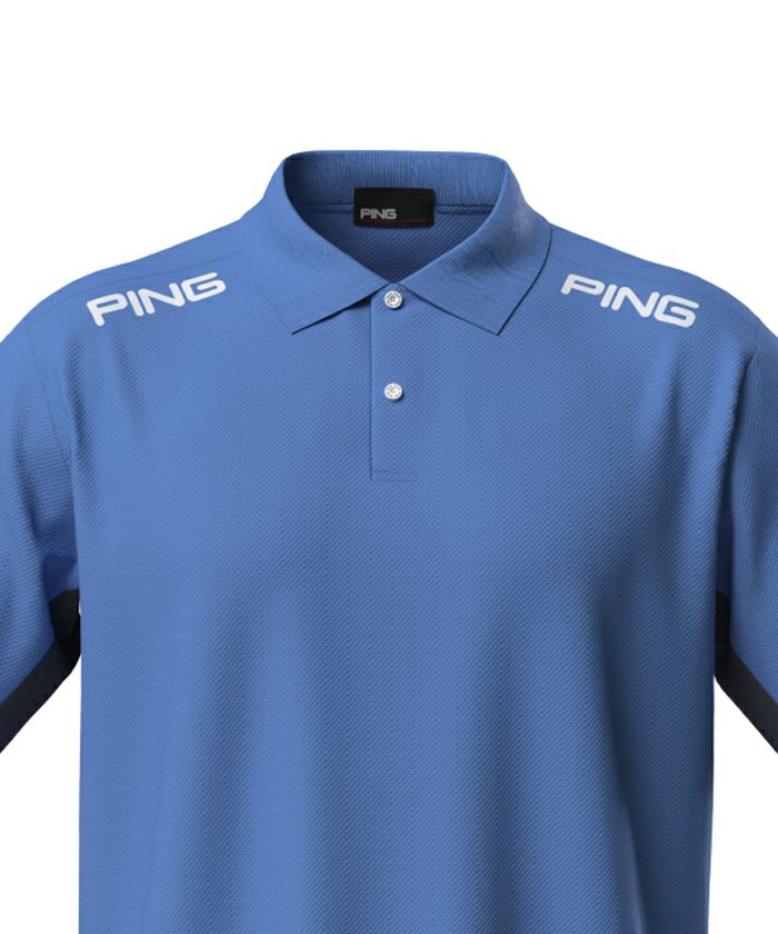 Men's Polo Shirt PING 2025 Spring/Summer New Golf Wear