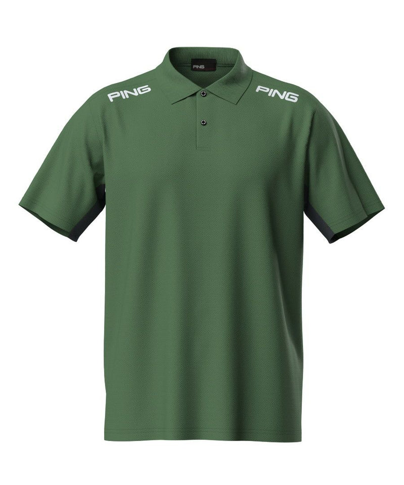 Men's Polo Shirt PING 2025 Spring/Summer New Golf Wear