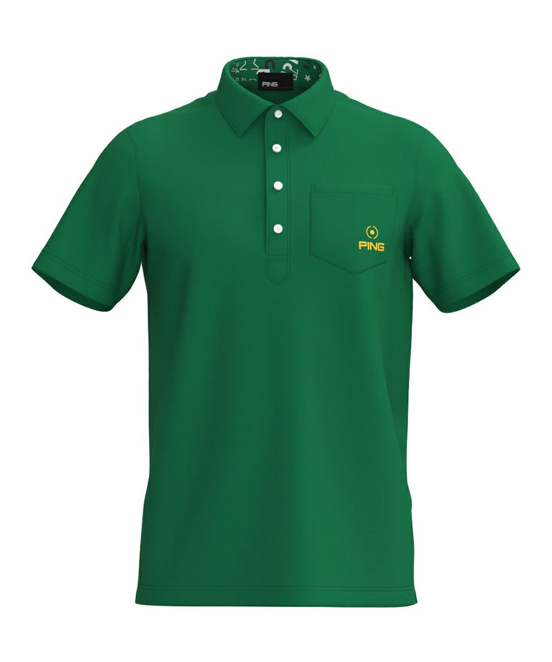 Men's Polo Shirt PING 2025 Spring/Summer New Golf Wear