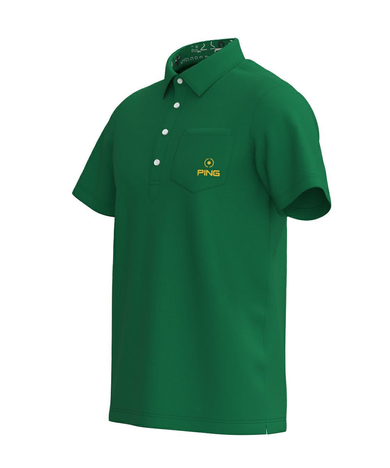 Men's Polo Shirt PING 2025 Spring/Summer New Golf Wear