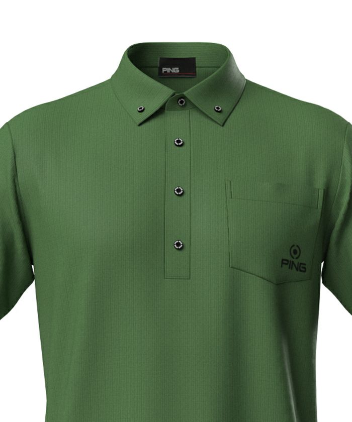 Men's Polo Shirt PING 2025 Spring/Summer New Golf Wear