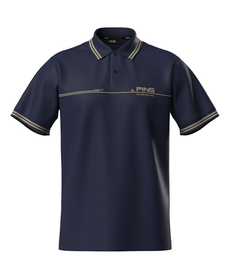 Men's Polo Shirt PING 2025 Spring/Summer New Golf Wear