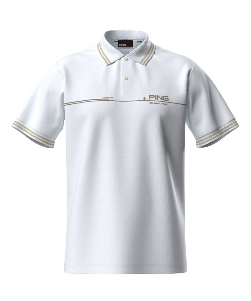 Men's Polo Shirt PING 2025 Spring/Summer New Golf Wear