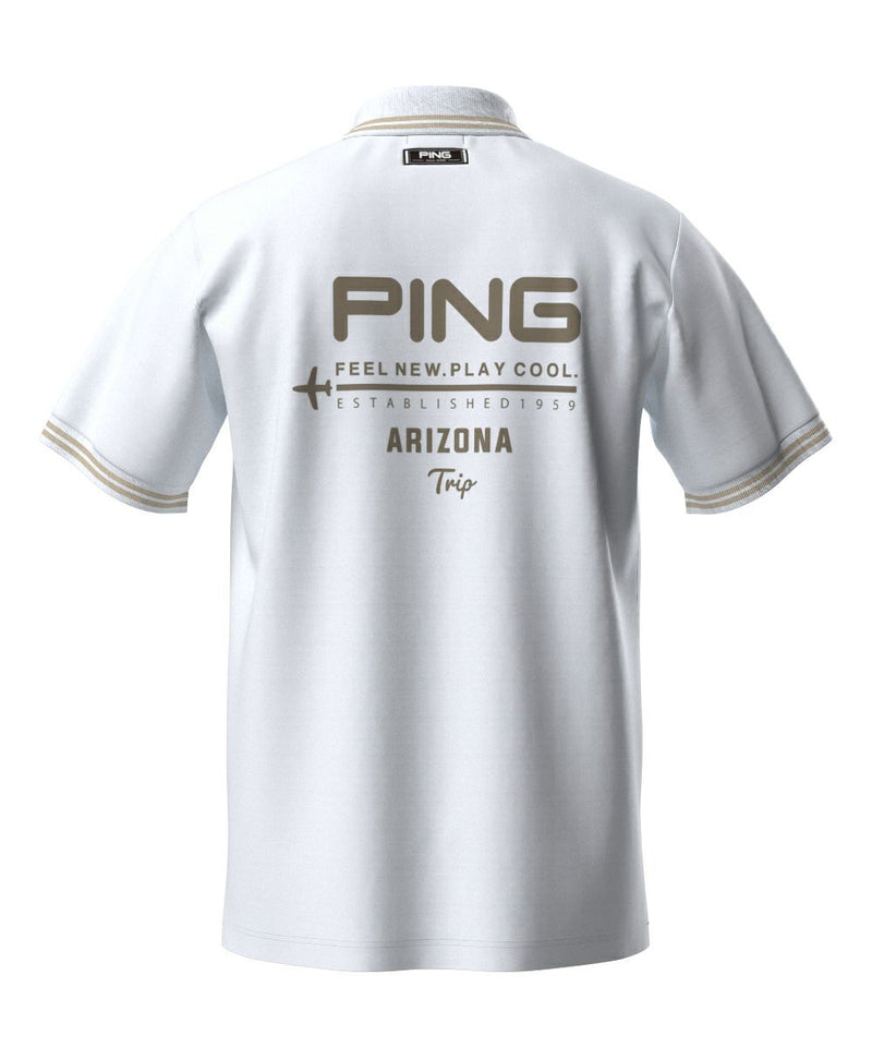 Men's Polo Shirt PING 2025 Spring/Summer New Golf Wear