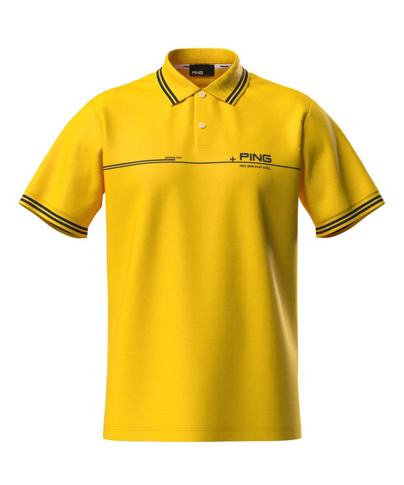 Men's Polo Shirt PING 2025 Spring/Summer New Golf Wear