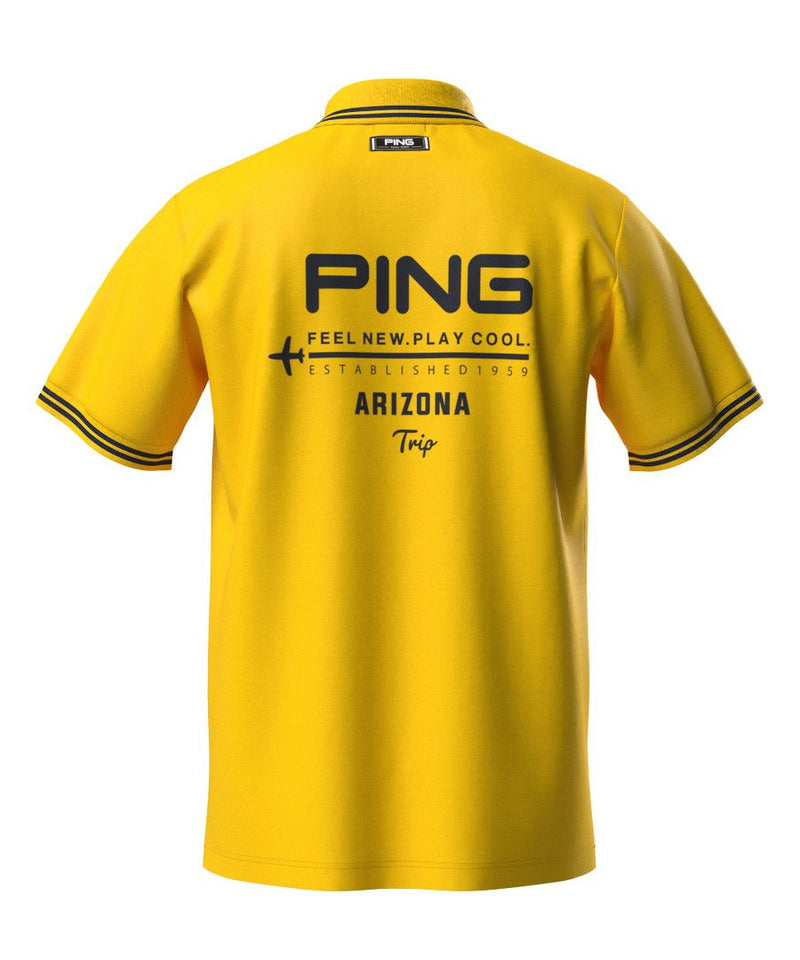 Men's Polo Shirt PING 2025 Spring/Summer New Golf Wear