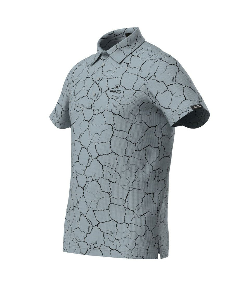 Men's Polo Shirt PING 2025 Spring/Summer New Golf Wear