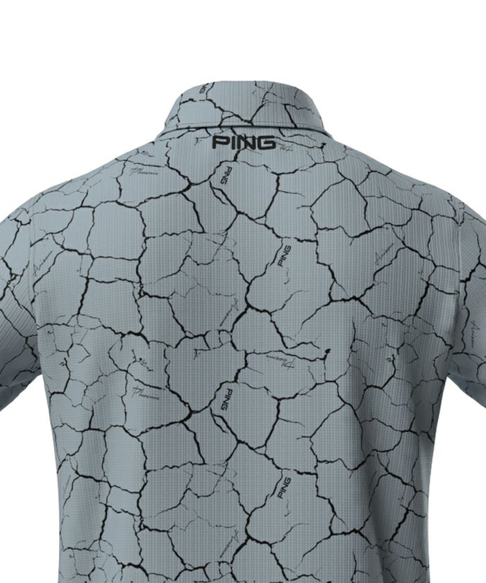 Men's Polo Shirt PING 2025 Spring/Summer New Golf Wear