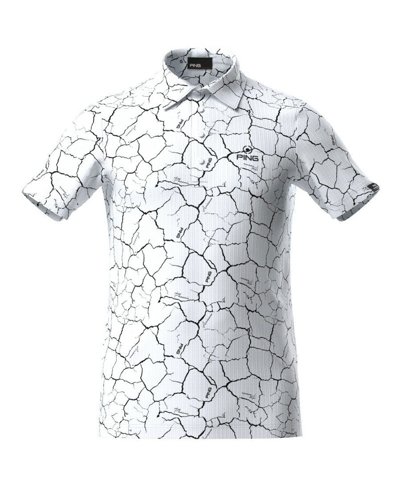 Men's Polo Shirt PING 2025 Spring/Summer New Golf Wear