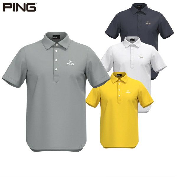 Men's Polo Shirt PING 2025 Spring/Summer New Golf Wear