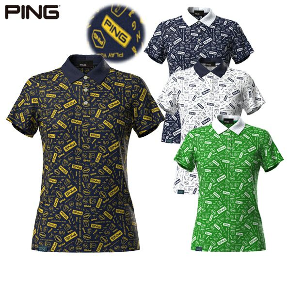 Polo shirt for women Ping PING 2025 Spring/Summer New Golf Wear