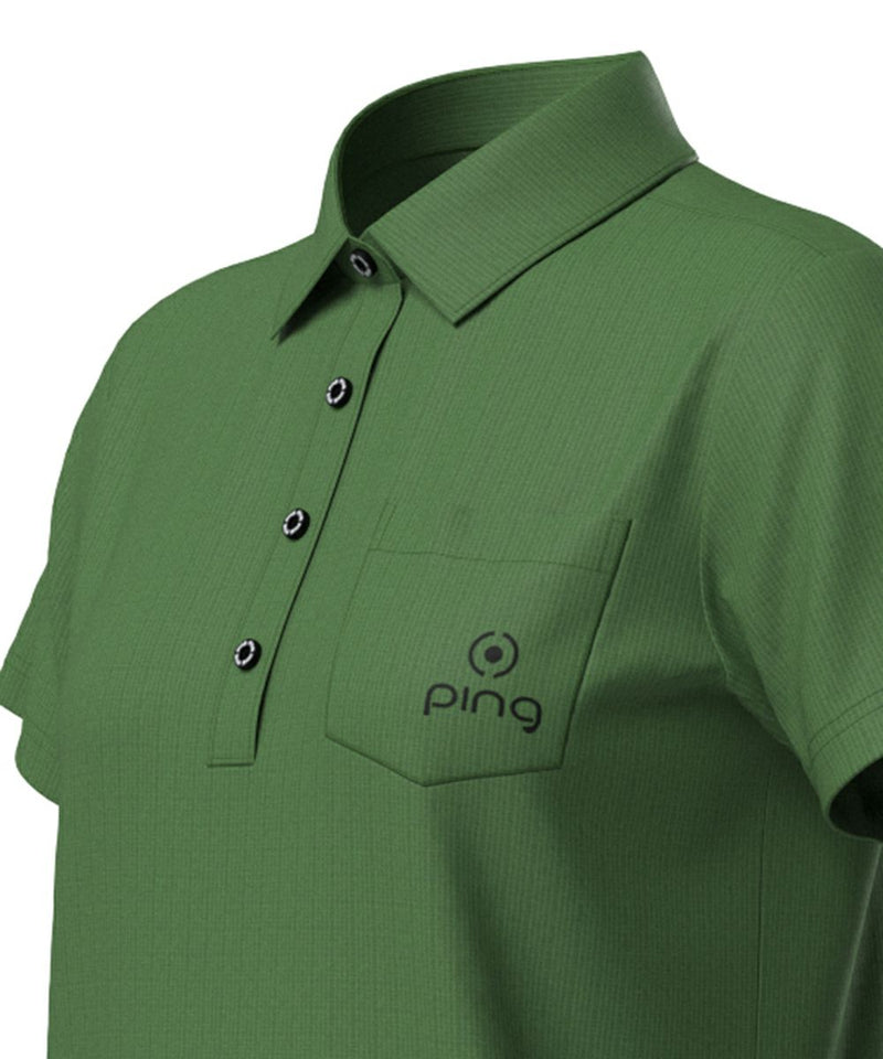 Short Sleeve Polo Shirt for Women Ping PING 2025 Spring/Summer New Golf Wear