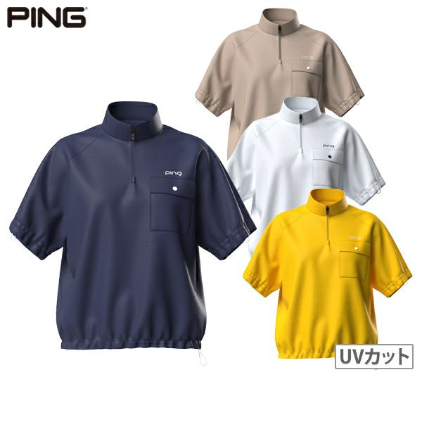 Polo shirt for women Ping PING 2025 Spring/Summer New Golf Wear