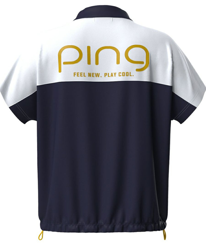 High neck shirt for women PING 2025 Spring/Summer New Golf Wear