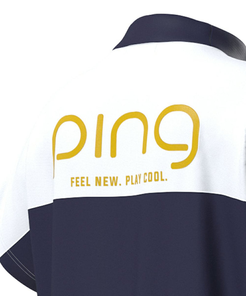 High neck shirt for women PING 2025 Spring/Summer New Golf Wear